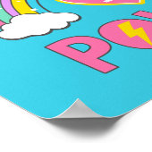 Geluk is Power Rainbow Poster (Hoek)