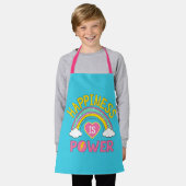 Geluk is Power Rainbow Schort (Gedragen)