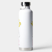 Geluk is Power Rainbow Waterfles (Rechts)