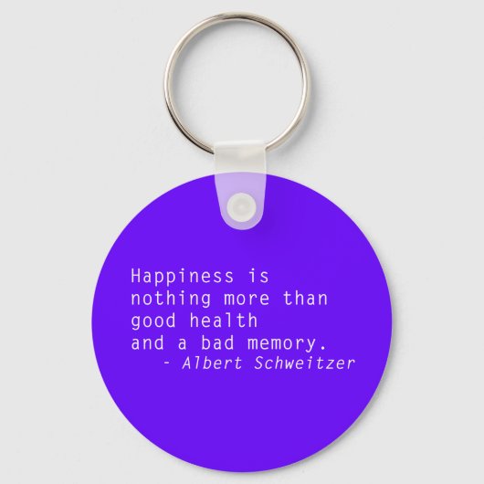 Geluk is Sleutelhanger Quotes (Voorkant)