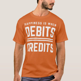 Geluk is wanneer Debeetjes Crediteringen 4 T-shirt