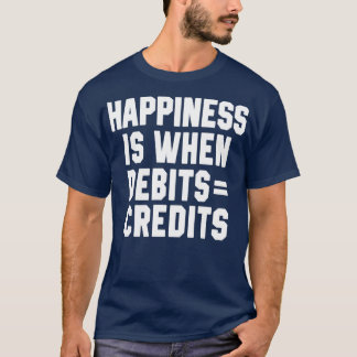 Geluk is wanneer Debeetjes Crediteringen 8 T-shirt