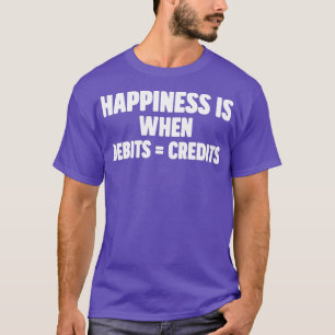 Geluk is wanneer Debeetjes Credits 12 T-shirt