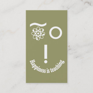 Geluk is wetenschap universum visitekaartje