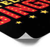 Geluk is... Ying Bingo! Funny Lucky Poster (Hoek)