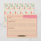 Geluk is zelfgemaakte Kaart-crème (Voorkant / Achterkant)