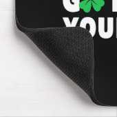 Geluk jezelf St. Patricksdag Muismat (Hoek)