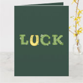 geluk kaart (Gele Bloem)