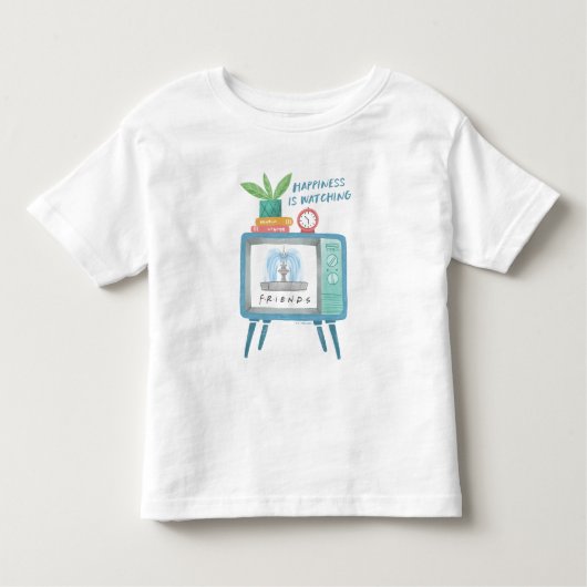Geluk kijkt naar FRIENDS™ Kinder Shirts (Voorkant)