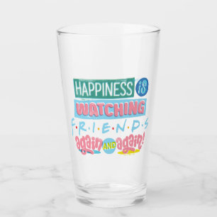 Geluk kijkt opnieuw en opnieuw naar FRIENDS™ Glas
