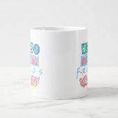 Geluk kijkt opnieuw en opnieuw naar FRIENDS™ Grote Koffiekop (Voorkant)