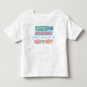 Geluk kijkt opnieuw en opnieuw naar FRIENDS™ Kinder Shirts