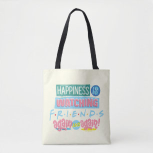 Geluk kijkt opnieuw en opnieuw naar FRIENDS™ Tote Bag