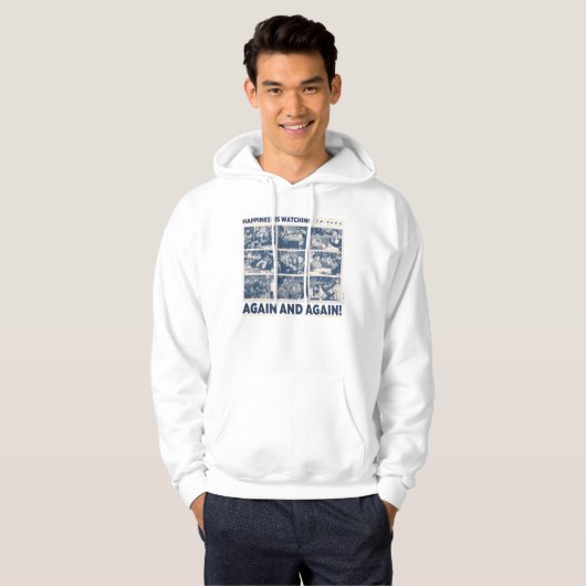 Geluk kijkt steeds weer naar FRIENDS™ Hoodie (Voorkant volledig)