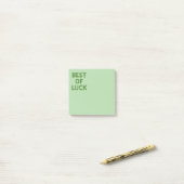 Geluk Klaveren Groet Post-it® Notes (Op bureau)