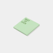 Geluk Klaveren Groet Post-it® Notes (Schuin)
