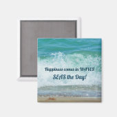 Geluk komt de dag in de Zeeen van Waves Magneet (Voorkant / Achterkant)