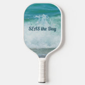 Geluk komt de dag in Waves ZEEEN Pickleball Paddle (Achterkant)