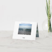 Geluk komt in de Zeeen van Waves op de dag van de Kaart (Achterkant)