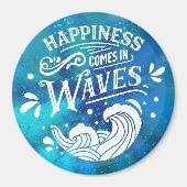 Geluk komt in golven cruise deur magneet (Voorkant)