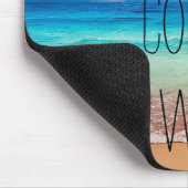 Geluk komt in golven muismat (Hoek)