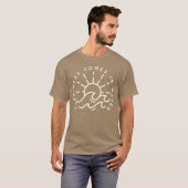 Geluk komt in golven Zomervakantie Hawaii Be T-shirt (Voorkant volledig)