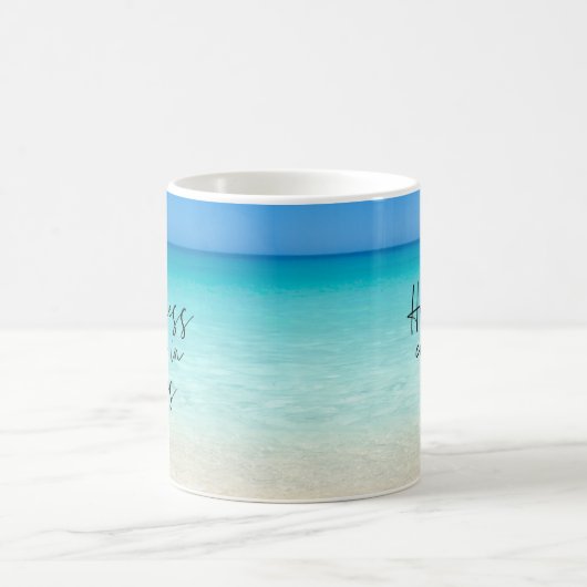 Geluk komt in het Kiekenbiljet van Golven Koffiemok (Center)