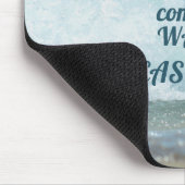 Geluk komt op de dag in WAVES-ZEEEN Muismat (Hoek)