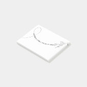 Geluk komt uit vlakken (2) post-it® notes (Schuin)