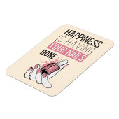 Geluk laat je nagels doen magneet (Linkerzijde)