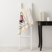 Geluk laat je nagels doen sherpa deken (In situ)