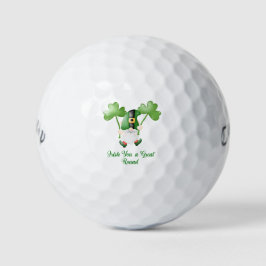 Geluk & Lach 'Ierse wensen voor een geweldige rond Golfballen