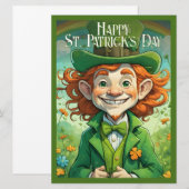 Geluk Lach op St. Patrick's Dag (Voorkant / Achterkant)