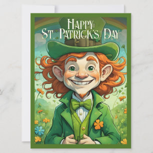 Geluk Lach op St. Patrick's Dag