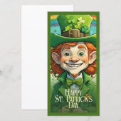 Geluk Lach op St. Patrick's Dag (Voorkant / Achterkant)