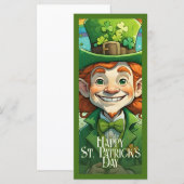 Geluk Lach op St. Patrick's Dag (Voorkant / Achterkant)