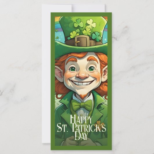 Geluk Lach op St. Patrick's Dag (Voorkant)