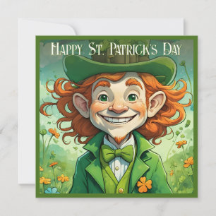 Geluk Lach op St. Patrick's Dag