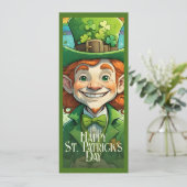 Geluk Lach op St. Patrick's Dag (Staand voorkant)