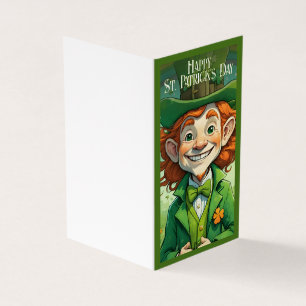 Geluk Lach op St. Patrick's Dag Kaart