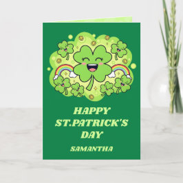 Geluk & Lach St. Patrick's Dag Kaart