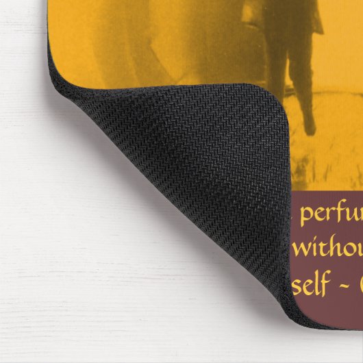 Geluk leeft in jou - mousepad muismat (Hoek)