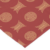 Geluk & levensduur korte tafelloper (Hoek)