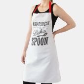 Geluk ligt in de mond schort (Insitu)