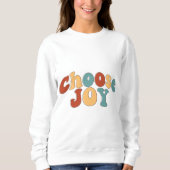 "Geluk met het 'Choose Joy' T-Shirt Design" (Voorkant)