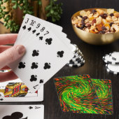 Geluk met twee kanten..... pokerkaarten (Insitu)