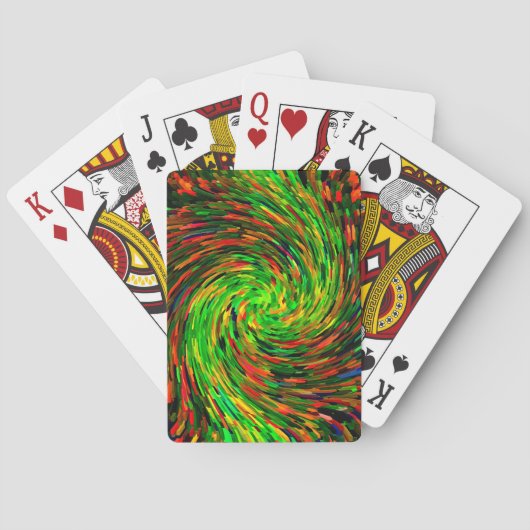 Geluk met twee kanten..... pokerkaarten (Achterkant)