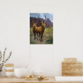 Geluk - Monarchen Van Het Woud Poster (Keuken)