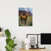 Geluk - Monarchen Van Het Woud Poster (Thuiskantoor)