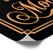 Geluk - Motorfiets Poster (Hoek)